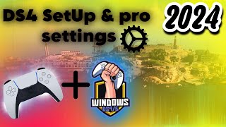 HOW TO SETUP DS4 WINDOWS WITH A PS5 CONTOLLER [upl. by Grannie]