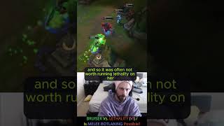 August  BRUISER Vs LETHALITY VI Is MELEE BOTLANING Possible [upl. by Royal]