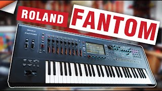 The Roland Fantom Synthesizer In Action [upl. by Patrizio82]