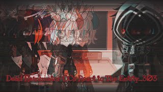 Dead Rainimator OCs React To glitchentity303  Collab with glitchentity303 [upl. by Einnaej]