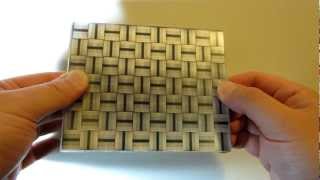 Square BampW Shift Pattern ☆ CUSTOM ☆ No 28 Lenticular motion cards 3D 1080p [upl. by Ulah]