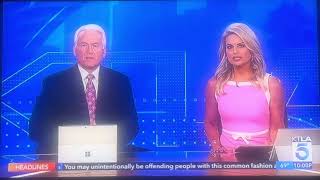 KTLA 5 News at 10pm Saturday open August 31 2024 [upl. by Nareht]