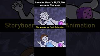 Storyboard vs Animation Mr Beast Cube shot 5 [upl. by Clellan]