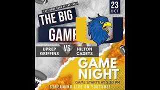 UPrep JV Football UPrep Griffins vs Hilton Cadets [upl. by Ativ]