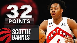 Scottie Barnes Scores CAREERHIGH 32 Points vs Lakers  March 10 2023 [upl. by Halette411]