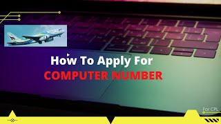 How To Apply For a Computer Number for DGCA CPL  Explanation [upl. by Northrop]