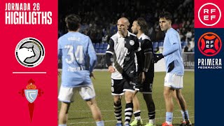 Resumen PrimeraFederación  Unionistas de Salamanca CF 02 RC Celta Fortuna  Jornada 26 Grupo 1 [upl. by Rhodie]