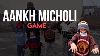 AANKH MICHOLI GAME  KANAMACHI GAME  BLIND FOLD GAME  VLOG chohanvlogs kidsgames gaming [upl. by Ennaeirb]