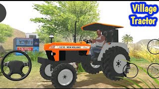 Tractor wala game  Indian Village New Holland Tractor Games  Android Gameplay  Tractor Games [upl. by Meuse]