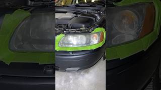 Volvo V70 Išdegimo pasekmės headlight polishing poliravimas zibintai lithuania lietuva [upl. by Rosemary]