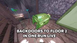 Doors but I speedrun backdoors  hotel  a1000  mines with VIEWERS LIVE 🔴part 3 [upl. by Chivers742]