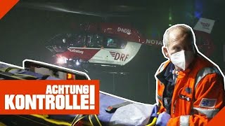 SchädelHirnTrauma Unterstützung am Hubschrauberlandeplatz 12 Kabel Eins  Achtung Kontrolle [upl. by Aeslek948]