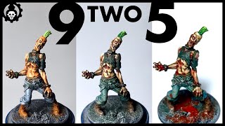 ZOMBICIDE Miniature Painting  Zombie Speed Painting [upl. by Carol]