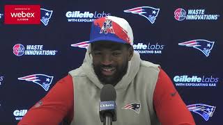 Jacoby Brissett quotI feel very confidentquot  Patriots Press Conference [upl. by Rothberg629]