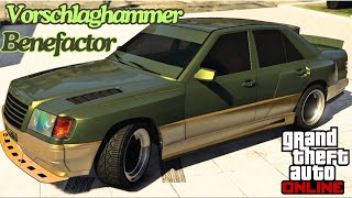 GTA 5 benefactor vorschlaghammer customization [upl. by Eltsirc]