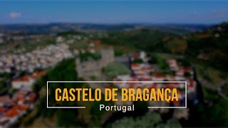 🏰 Castelo de Bragança  Vista Aérea  4K [upl. by Ilyak]