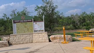 NEW Section Salado Creek Greenway Emory Oak Trailhead SAN ANTONIO TX [upl. by Goodwin]