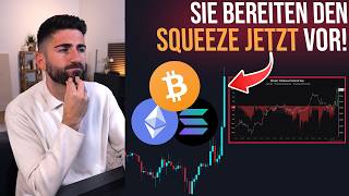 Krypto Nächster Knall schon in 24h  Bitcoin Squeeze in Vorbereitung [upl. by Nerej]