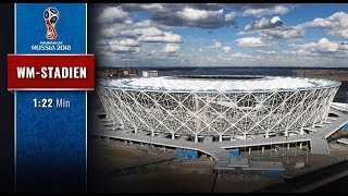 Russlands WMStadien Die Arena in Volgograd [upl. by Ennaira238]