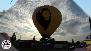 luchtballonnen klaarmaken en opstijgen in Guylian in Sint Niklaas [upl. by Tsugua]