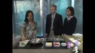 Chef Christina Dimacali on NBC10 Philadelphia April 2009 [upl. by Eninej]