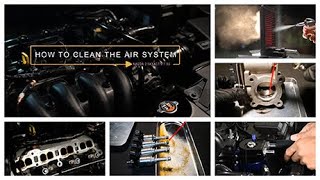 Air intake cleaning systemขั้นตอนการล้างระบบท่อร่วมไอดี หัวฉีด และถังดักไอ [upl. by Andryc]