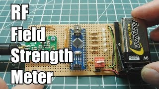 Build A RF Field Strength Meter [upl. by Pamela]