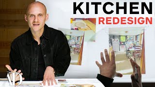 Interior Designer Fixes 4 People’s Kitchens  ReDesign  Architectural Digest [upl. by Orvan]