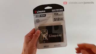 O unboxing mais rápido de sempre – Kingston KC600 512GB1TB2TB4TB8TB SSD 🩳 [upl. by Nnaycnan735]