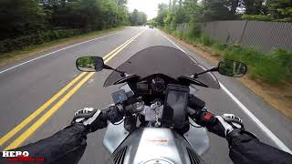 Whats It Like To Ride a VFR800 VTEC [upl. by Ellinehc]