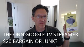 The Onn Google TV 4K Streaming Device Review [upl. by Kendry]