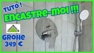 Tuto Pose d’une Colonne de Douche Encastrable [upl. by Josefina10]