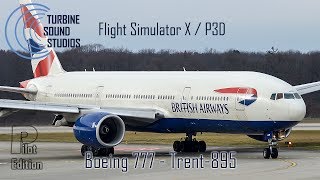 TSS  Boeing 777Trent895 Pilot Edition  FSX P3D [upl. by Zawde]