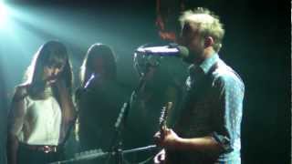 Bon Iver and The Staves  reStacks  Wembley Arena  081112 [upl. by Atram]