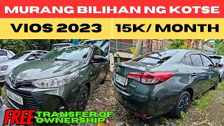 BILIHAN NG MURANG TOYOTA VIOS UP TO 50 OFF  CHEAPEST REPO CARS 2024 [upl. by Aerdnat]