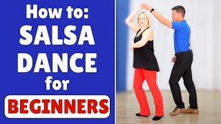 How to Salsa Dance for Beginners  on1 Salsa [upl. by Ahsiekrats893]