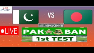 🔴 LIVE Pakistan vs Bangladesh 1st Test Live Cricket Score Commentary 4th day [upl. by Dlopoel]