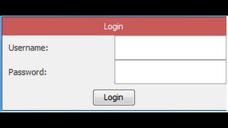 Java Login Form Part 1 [upl. by Margalit]