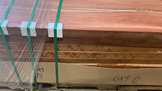 Sapele wood and Blood wood just in [upl. by Adnalahs]