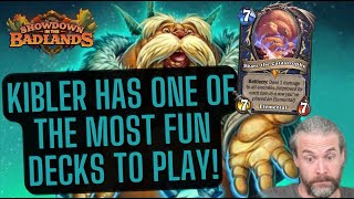 KIBLER HAS ONE OF THE MOST FUN DECKS TO PLAY SHOWDOWN IN THE BADLANDS SHAMAN DECK [upl. by Klos]