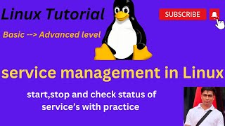 service management in Linux  Linux Tutorial  systemctl command  how to startstopenable service [upl. by Geoffrey607]