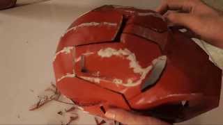 Iron Man Mark 42 Helmet Part 7  easiest laziest faceplate quothingesquot EVER  How To  Dali DIY [upl. by Ingalls]