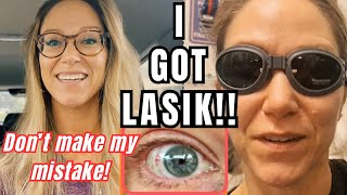 2023 Lasik Eye Surgery FULL Vlog  Price Consultation Recovery 1 Day Post Surgery [upl. by Cindie]