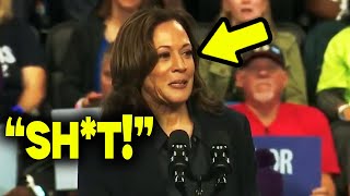 Watch The Moment Kamala’s TELEPROMPTER SHUT OFF [upl. by Thatcher]