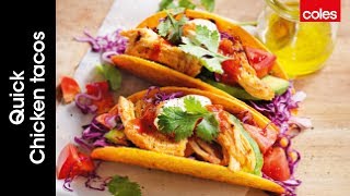 Quick chicken tacos [upl. by Roede929]