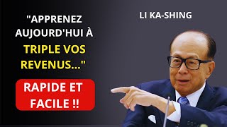 8 habitudes PUISSANTES qui vous aideront à TRIPLE votre salaire RAPIDEMENT  Li Ka Shing [upl. by Margetts]