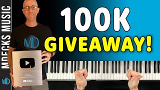 100K Giveaway mDecks Music Sep 30  Oct 15 2023 Jazz Piano amp Theory Lessons YouTubeCreatorAwards [upl. by Adnyleb]