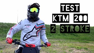 Test Ktm 200  2 Stroke [upl. by Hagen]