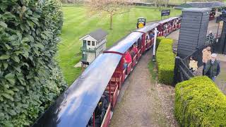 Easter Special at Audley End Miniature Railway April 2024 [upl. by Arretnahs]