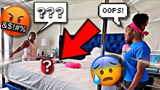 HIDING MY ANGRY MOM quot🌹quot PRANK HILARIOUS REACTION [upl. by Beera95]